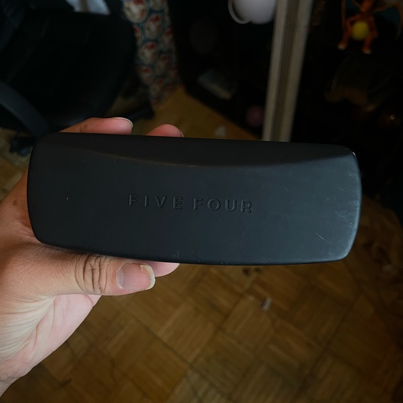 Five Four Matte Black Eyewear Case & sunglasses - Picture 2 of 12